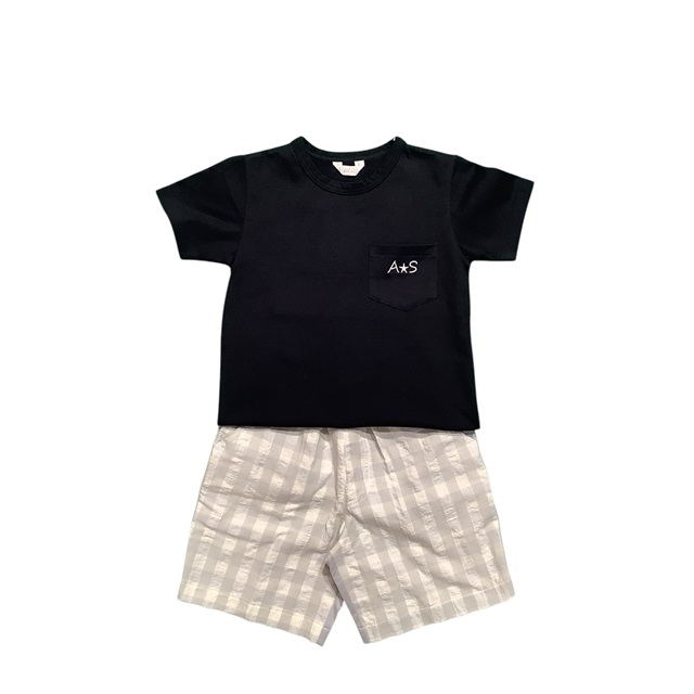 チェック柄ショートパンツ