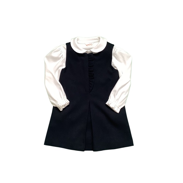 前フリルジャンパースカート