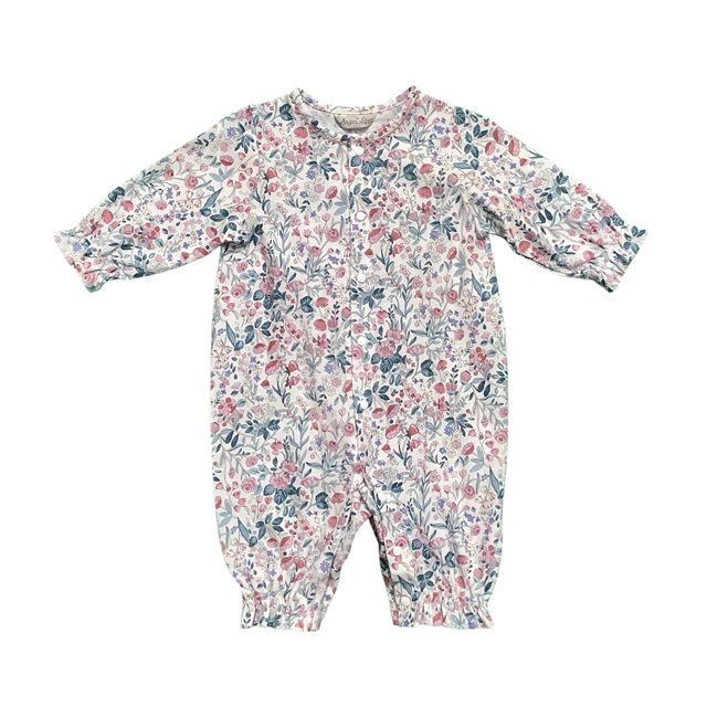 ボタニカル柄ツーウェイドレス